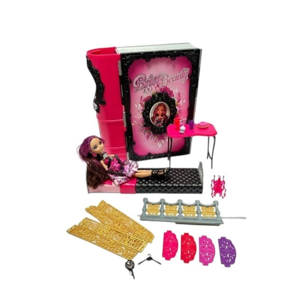 Mattel Ever After High Briar Beauty Thronecoming Doll & Book Playset